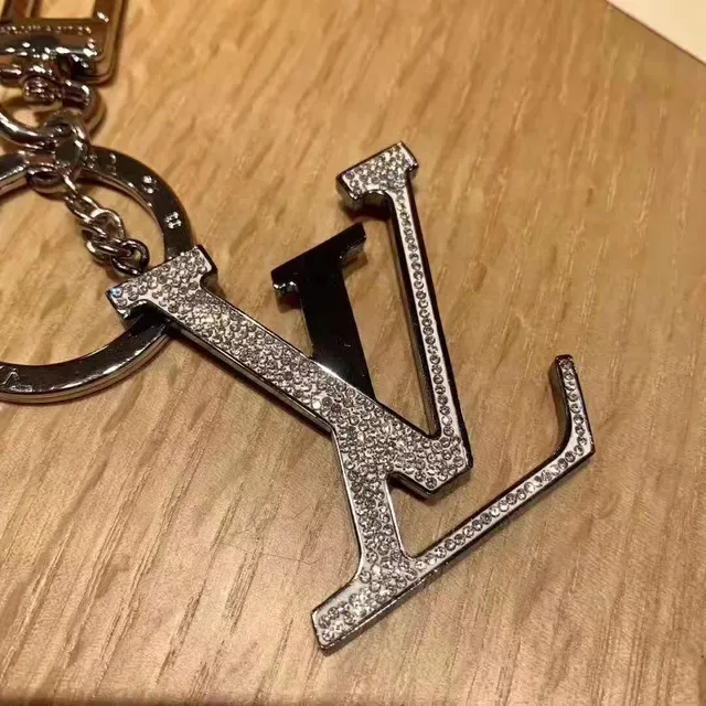 Louis Vuitton Monogram World Tour Crystal LV Keychain Bracelet 5