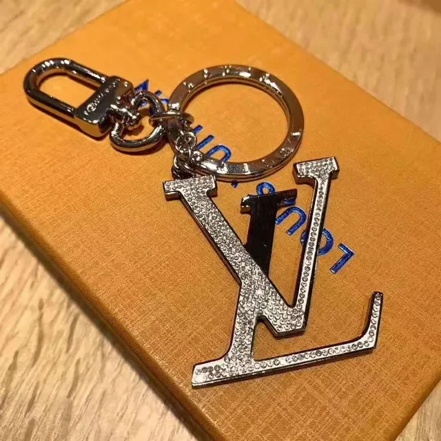 Louis Vuitton Monogram World Tour Crystal LV Keychain Bracelet 6
