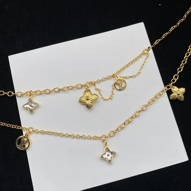 Louis Vuitton Multi-Charm Layered Chain Necklace 4