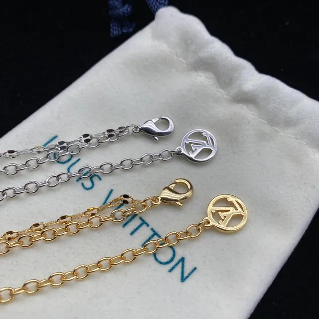 Louis Vuitton Multi-Charm Layered Chain Necklace 5