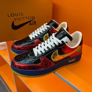 Louis Vuitton Multicolor Patent Leather Monogrammed Lifestyle Sneakers