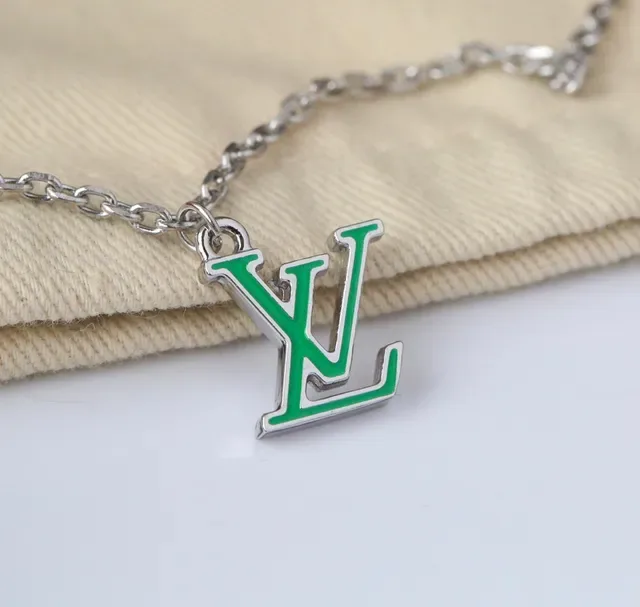 Louis Vuitton Orange Fruit Charm Enamel Necklace 3