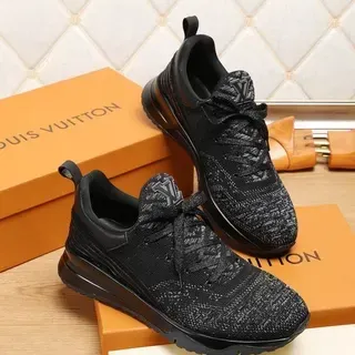 Louis Vuitton Run Away Zapatillas Lifestyle Tricot Negro