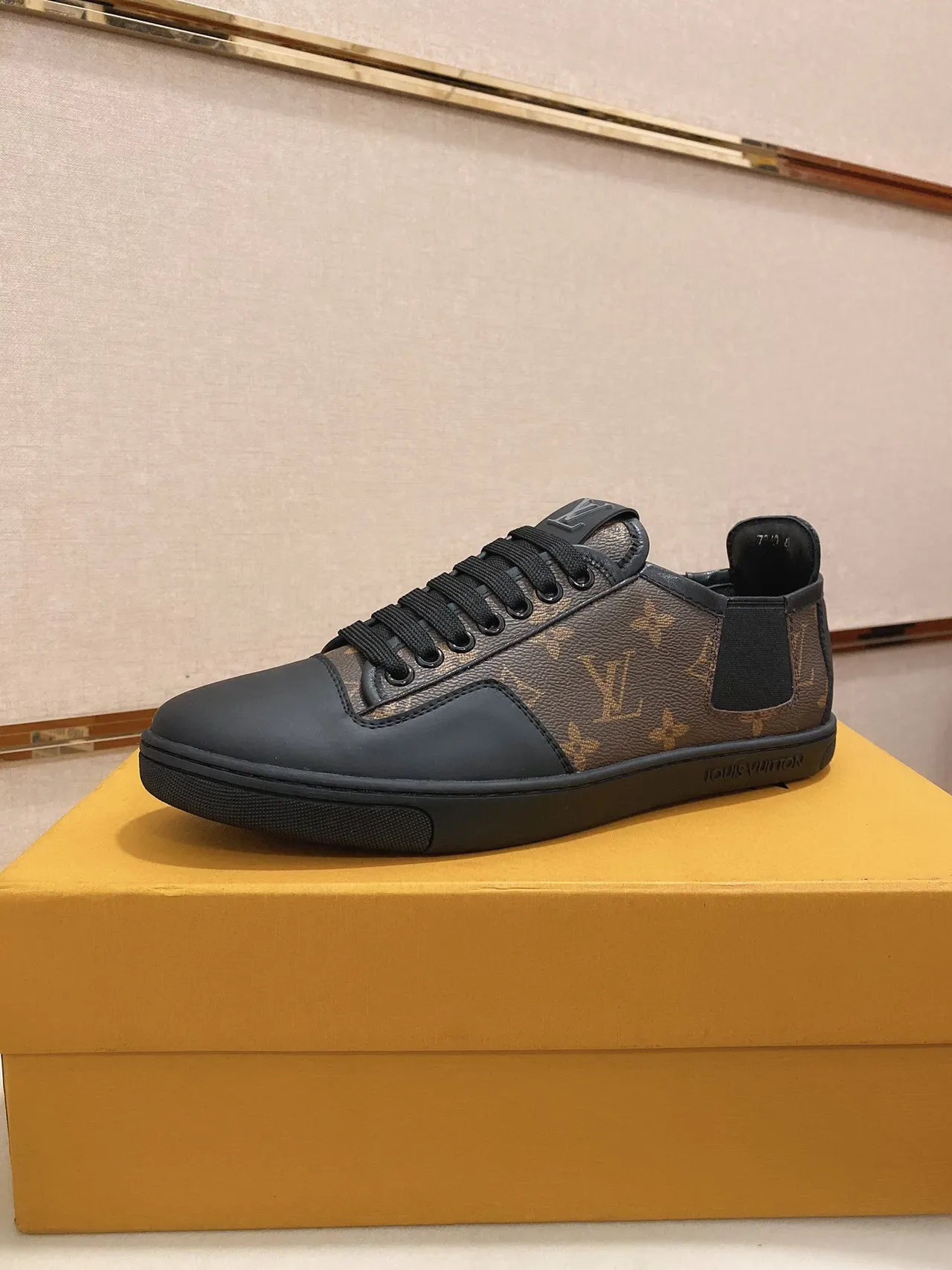 Louis Vuitton Run Away Monogram Canvas and Black Lifestyle Sneakers 8