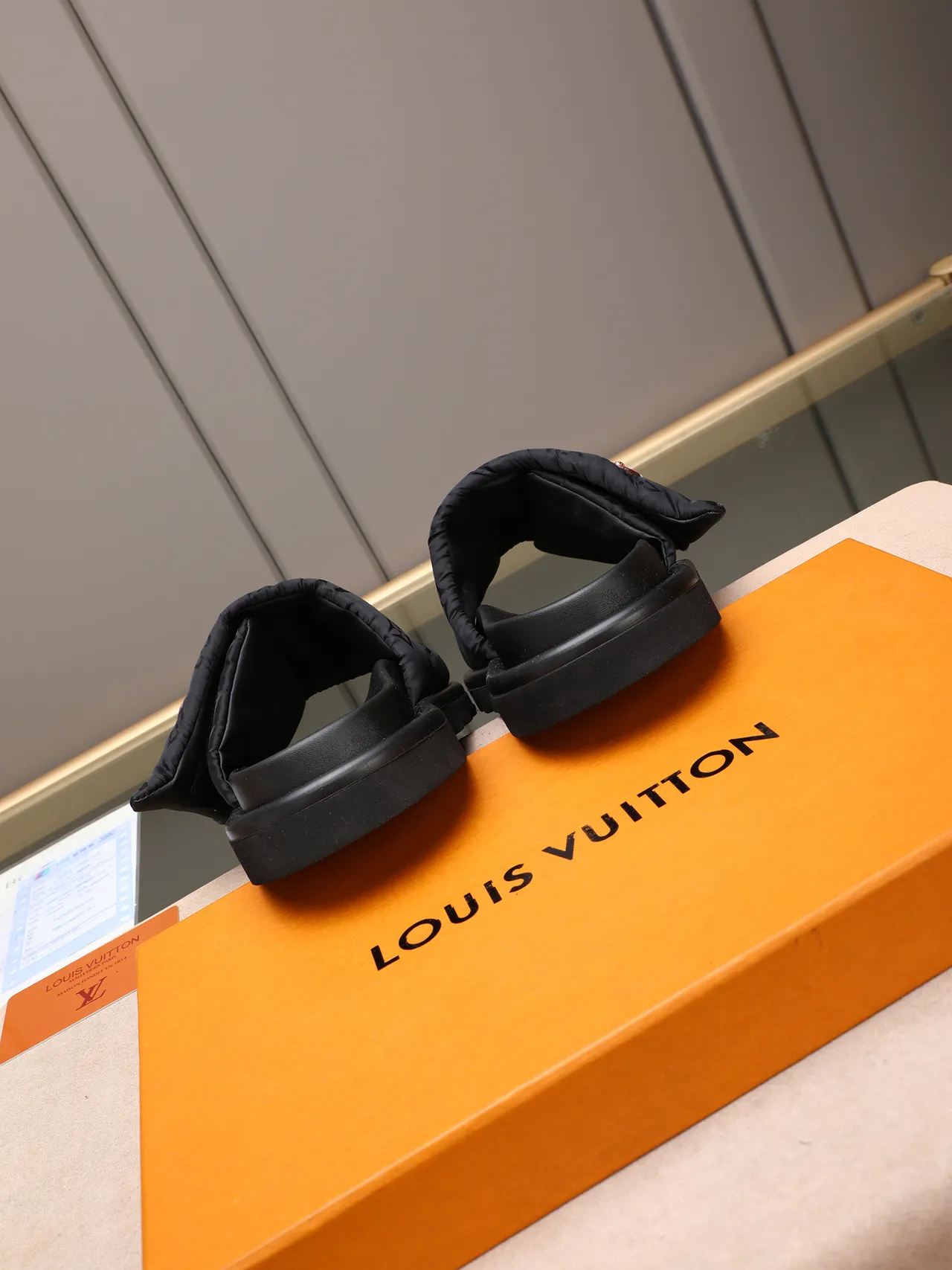 Louis Vuitton Run Away Monogram Padded Strap Slipper 3