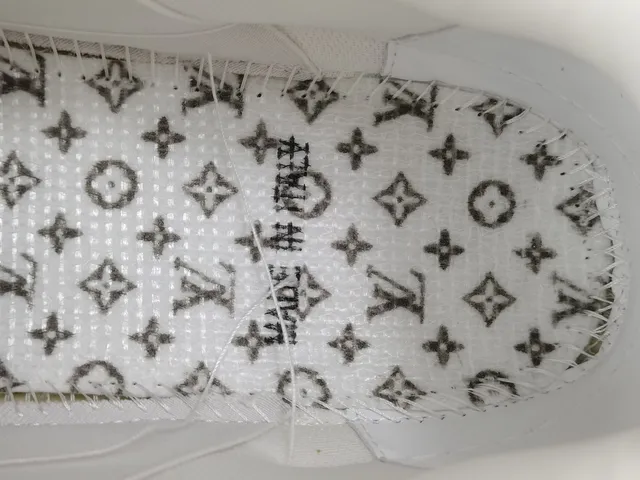 Louis Vuitton Run Away White Beige Platform Sole Monogram-Molded Midsole Chunky Sneakers 2