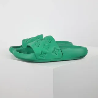लुई विट्टोन Slide हरा मोल्ड रबर स्लिपर्स