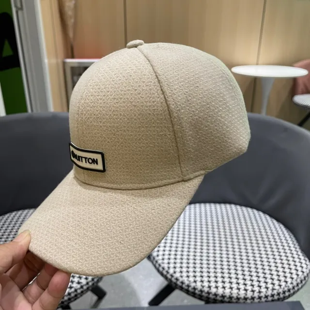 Louis Vuitton Textured Cream Baseball Cap 2