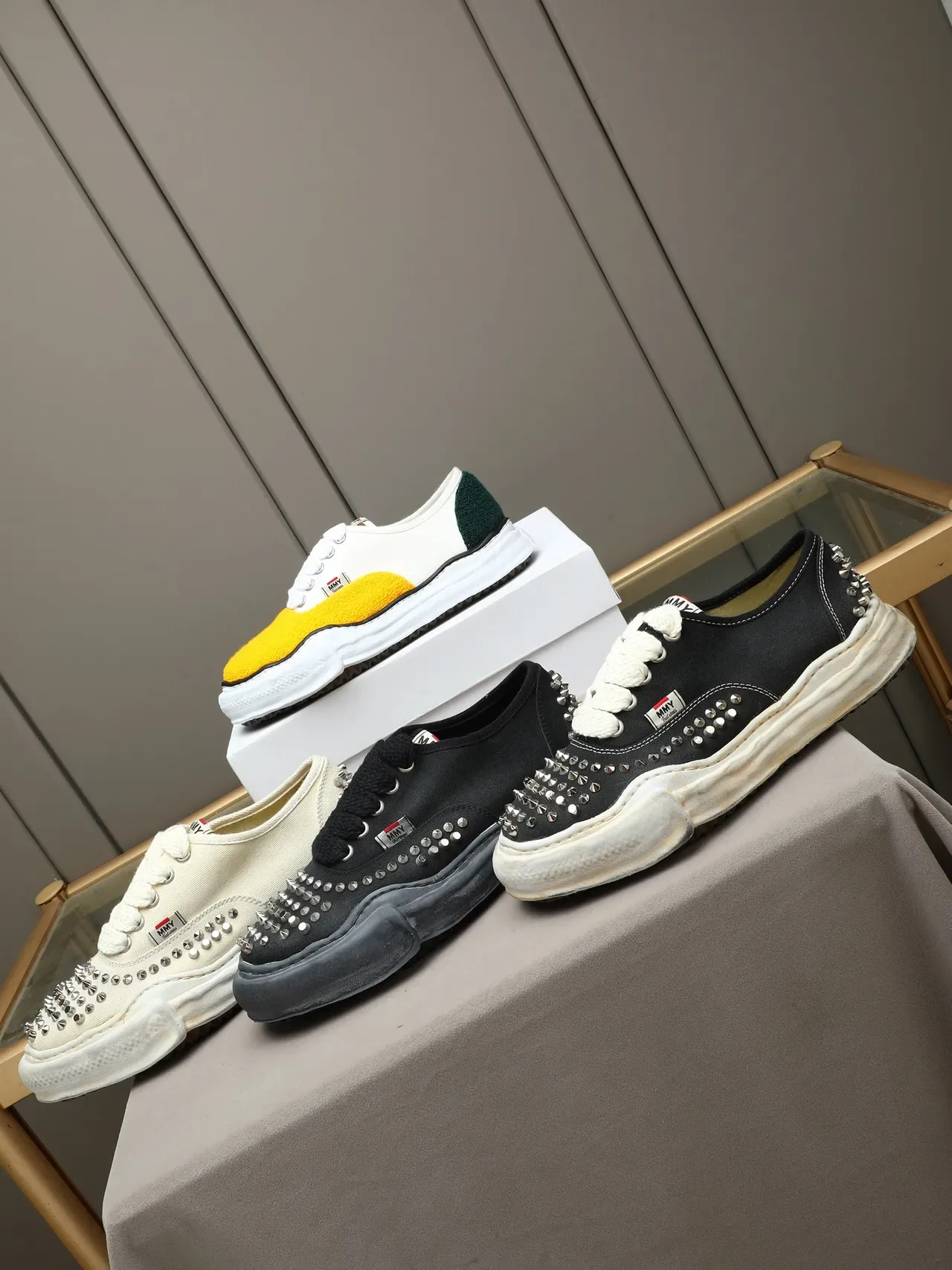 MMY Studded Canvas Low-Top Lifestyle Sneaker 2