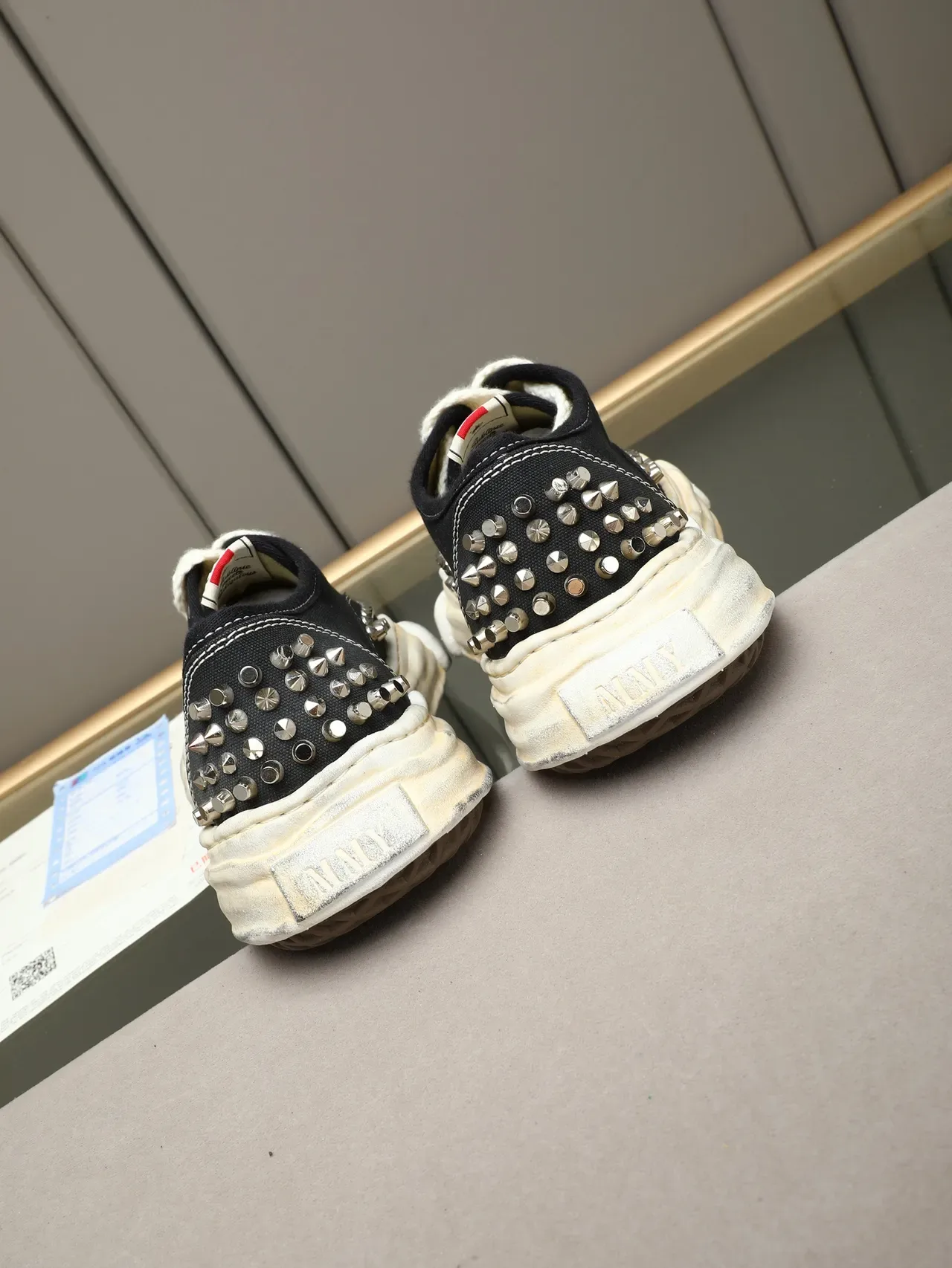 MMY Studded Canvas Low-Top Lifestyle Sneaker 4