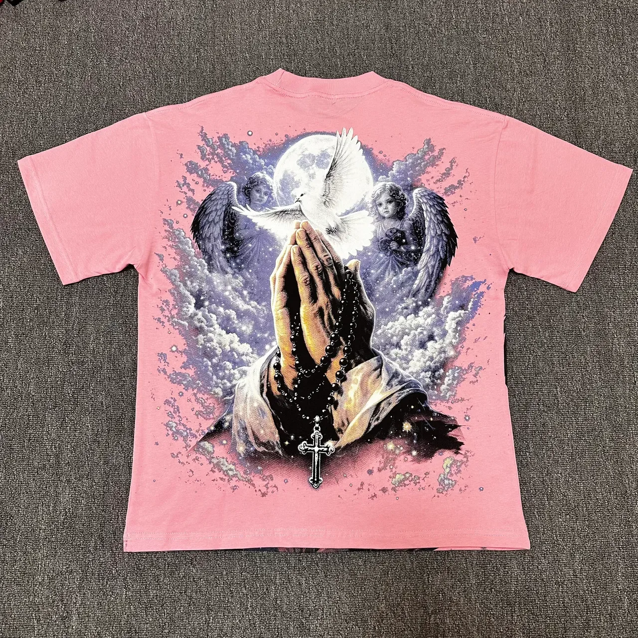 Mixed Emotion Graphic Print Crew Neck T-Shirt 2