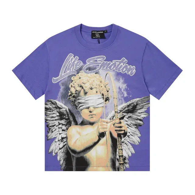 Mixed Emotion Life Emotion Cherub Graphic T-Shirt 6