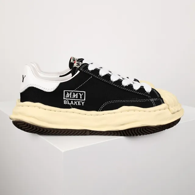MM6 Maison Margiela Black Cream Layered Foam Lifestyle Sneakers 3