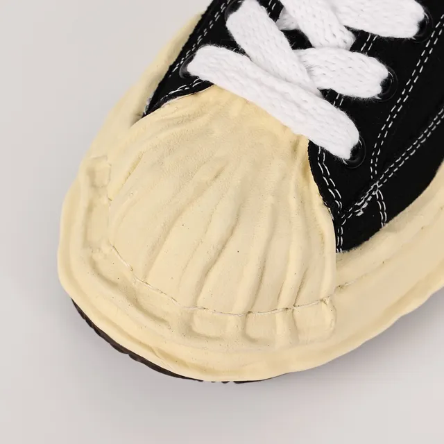 MM6 Maison Margiela Black Cream Layered Foam Lifestyle Sneakers 5