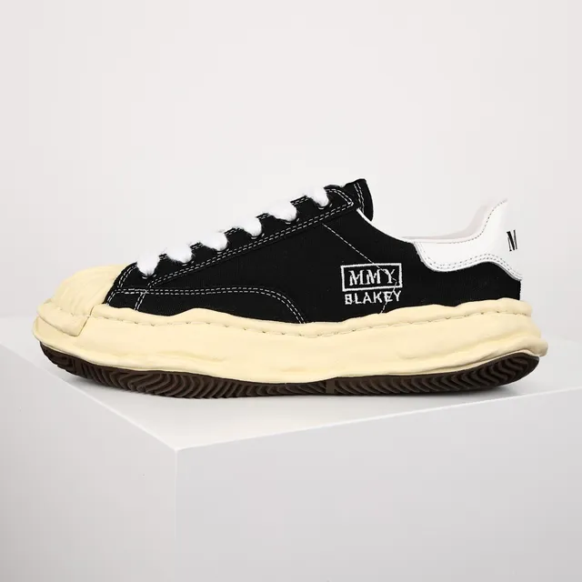 MM6 Maison Margiela Black Cream Layered Foam Lifestyle Sneakers 9
