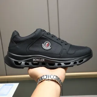 Moncler Black Mesh-and-Synthetic Upper Lifestyle Sneakers