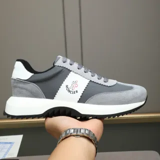 Moncler Lifestyle Sneaker Gray White Black Chunky Sneakers