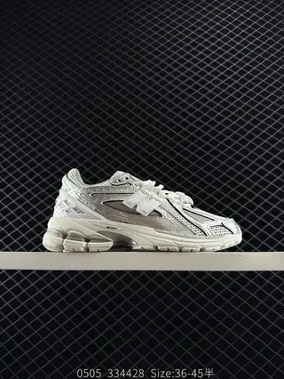 New Balance 1906R أحذية رياضية أسلوب حياة شبكية فضية معدنية 2