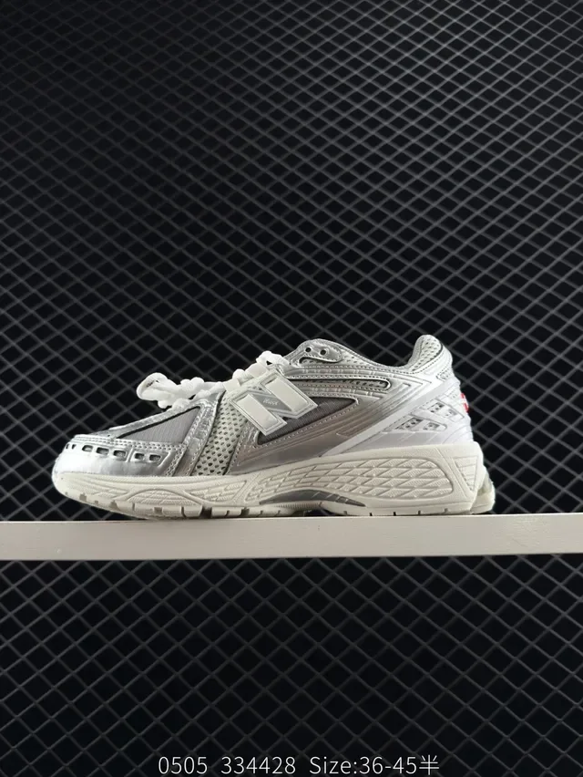 New Balance 1906R أحذية رياضية أسلوب حياة شبكية فضية معدنية 6