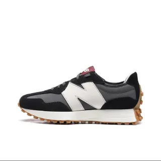 New Balance 327 Zapatillas Lifestyle Negros Blancos con Suela de Goma