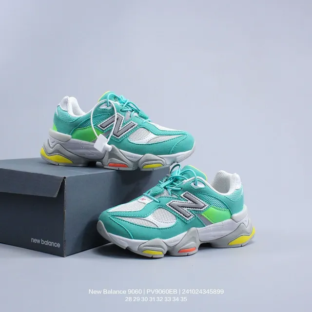 New Balance 9060 bege cinza marinho tênis chunky 13