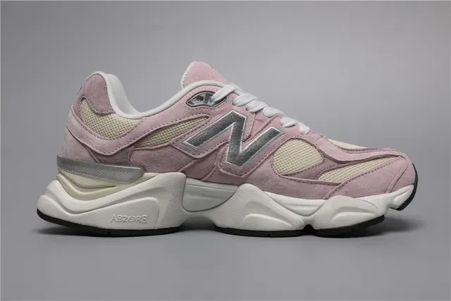New Balance 9060 Sneakers Lifestyle Rose Pâle Violet Crème 8