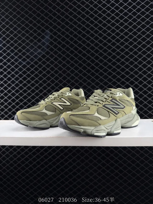 New Balance 9060 Chaussures Chunky Vert Olive 2