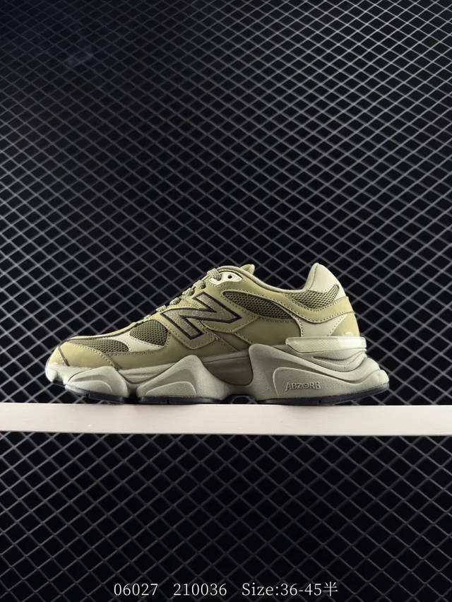 New Balance 9060 Chaussures Chunky Vert Olive 5