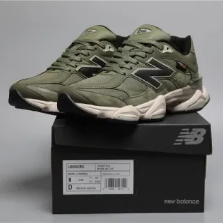New Balance 9060 Olive Green Lifestyle Sneakers