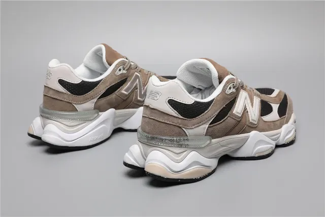 New Balance 9060 تويب و أبيض حذاء ستايل حياة رياضي 3