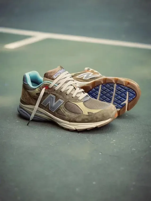 New Balance Zapatillas Lifestyle Marrón Azul Upper de Materiales Múltiples ENCAP Suela Media 3