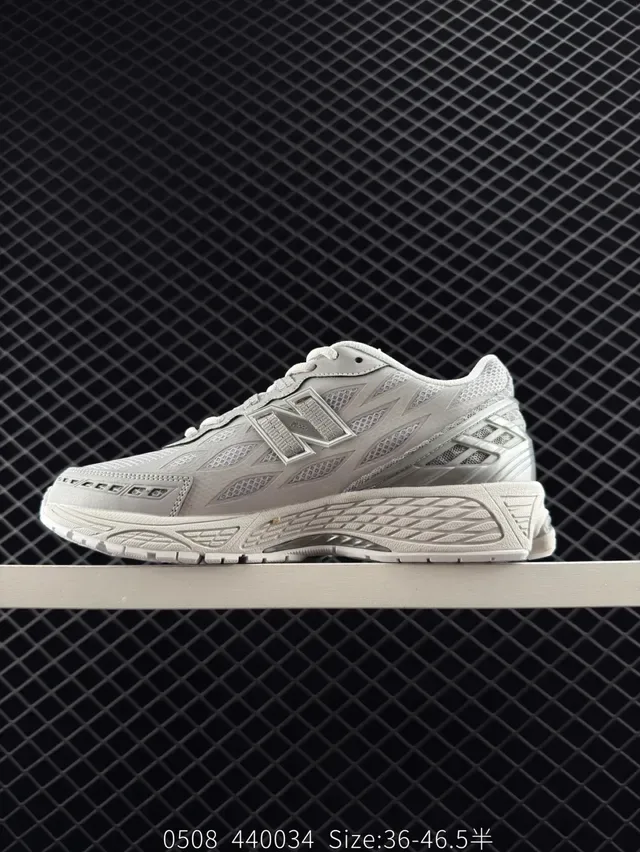 New Balance FANTOMFIT حذاء أسلوب حياة شبكي رمادي 7