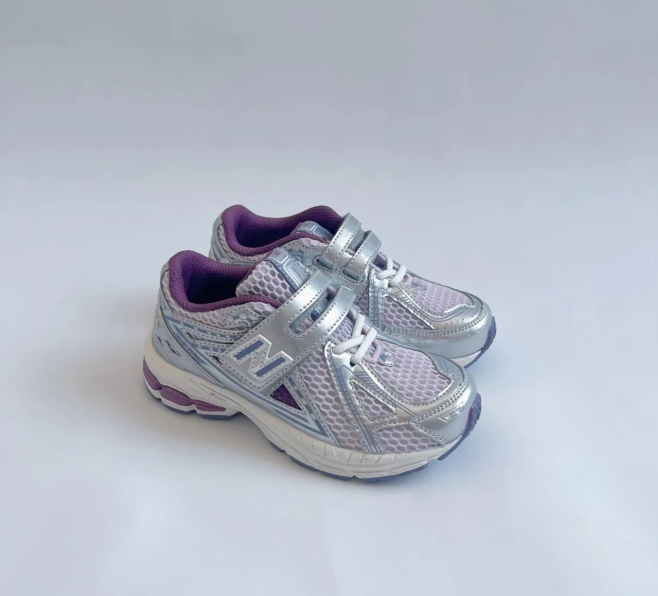 New Balance Chaussures de course Gris Rose Tige en maille Détails synthétiques 8