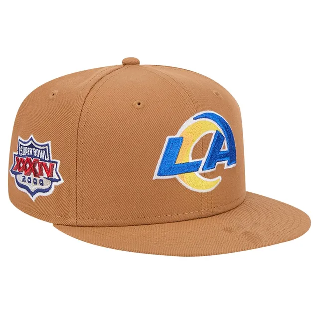 New Era 9FIFTY Snapback casquette de baseball couronne structurée visière plate violette dorée 8
