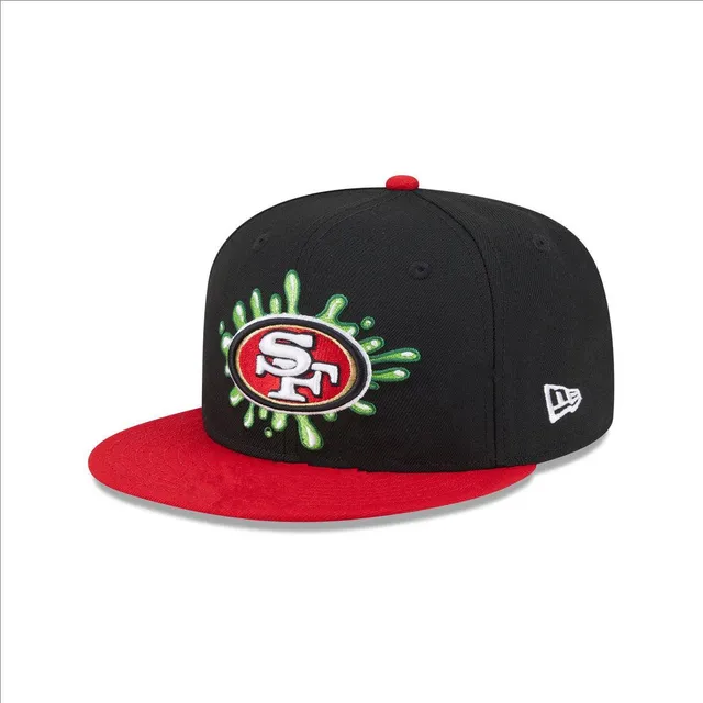 New Era 9FIFTY Snapback casquette de baseball couronne structurée visière plate violette dorée 15