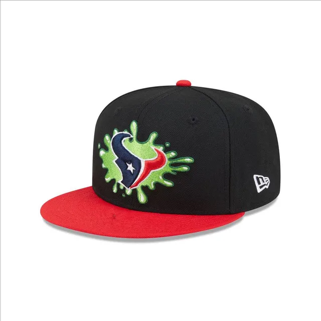 New Era 9FIFTY Snapback casquette de baseball couronne structurée visière plate violette dorée 16