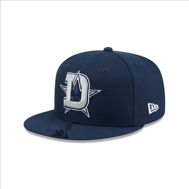 New Era 9FIFTY Snapback casquette de baseball couronne structurée visière plate violette dorée 19