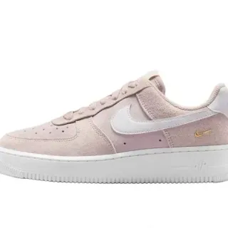 Nike Air Force 1 Dusty Pink Suede Lifestyle Sneakers