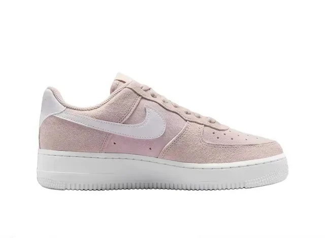 Nike Air Force 1 Dusty Pink Suede Lifestyle Sneakers 6