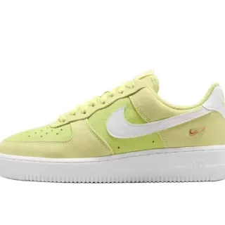 Nike Air Force 1 Lime Yellow Suede Lifestyle Sneakers