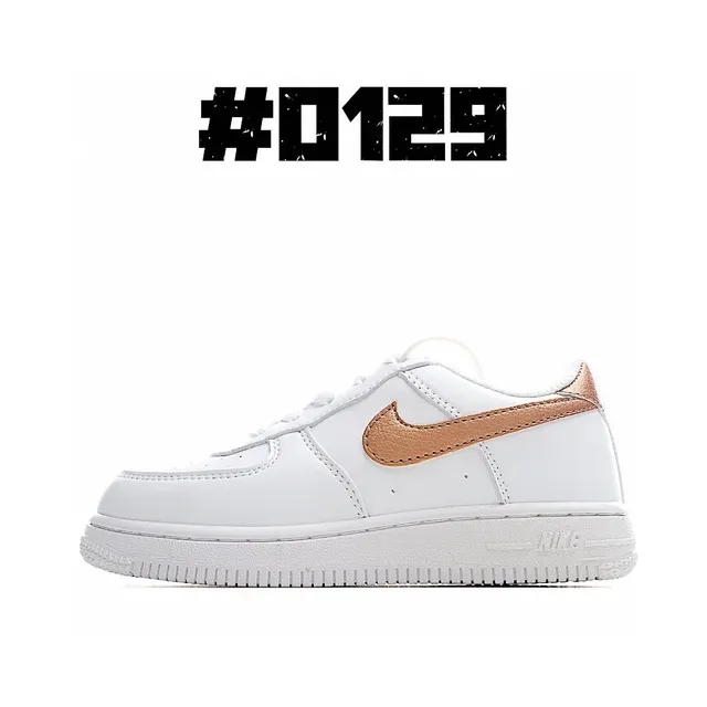 Nike Air Force 1 White Black Gum Yellow Lace Lifestyle Sneakers 9