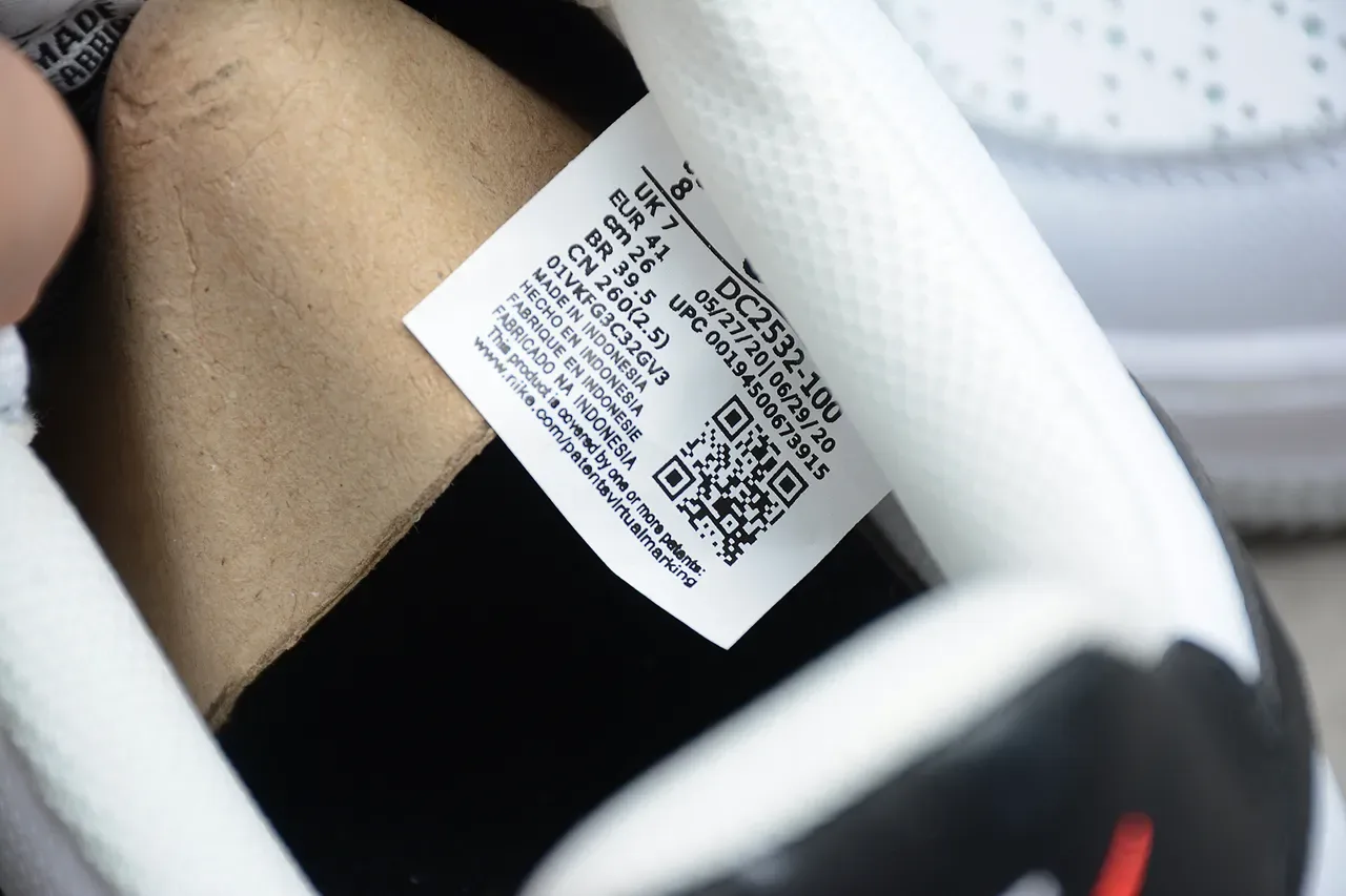 Nike Air Force 1 White Black Lime Green Perforated Lifestyle Sneakers 9
