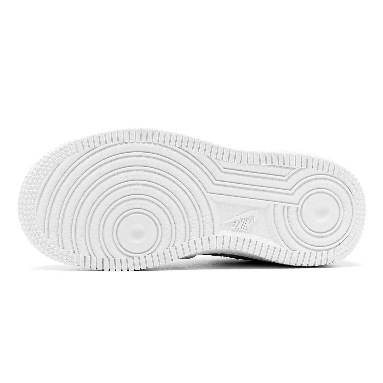Nike Air Force 1 White Blue Low-Top Perforated Toe Box Lifestyle Sneakers 15