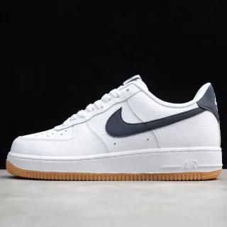 Nike Air Force 1 White Navy Gum Lifestyle Sneakers