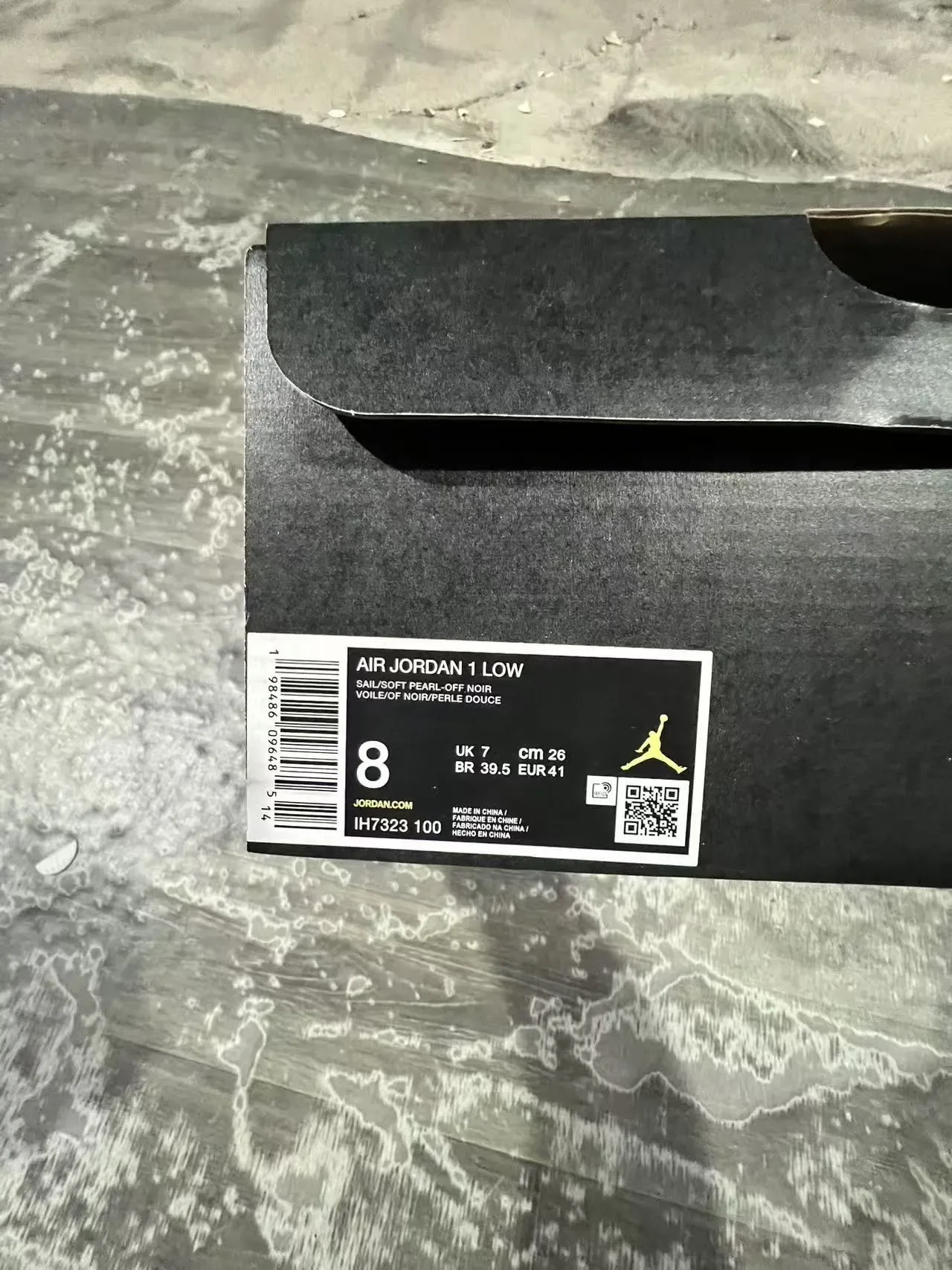 Nike Air Jordan 1 Crocodile-Embossed Crystal Swoosh Lifestyle Sneakers 10