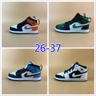 Nike Air Jordan 1 High 黑色 白色 橙色 篮球鞋
