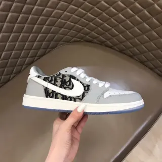 নাইক Air Jordan 1 Low Monogram গ্রে লাইফস্টাইল স্নিকার