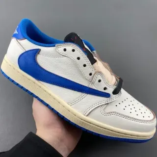 Nike Air Jordan 1 Low Off-White Royal Blue tênis lifestyle