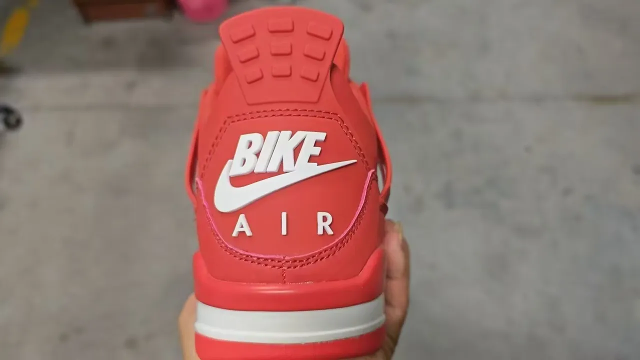Nike Air Jordan 4 Red White chaussures de basket-ball 5