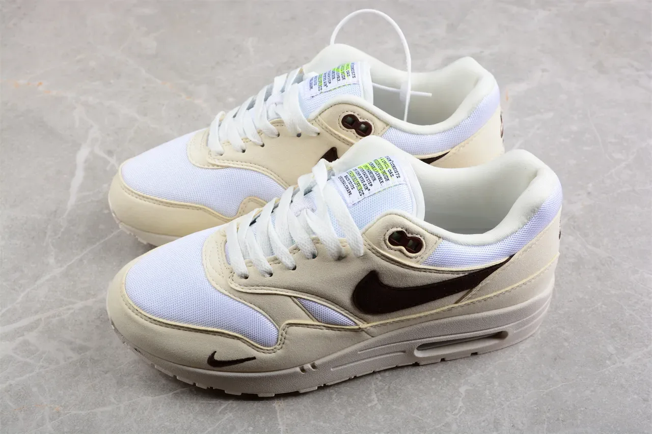 Nike Air Max 1 Cream Brown tênis lifestyle 10